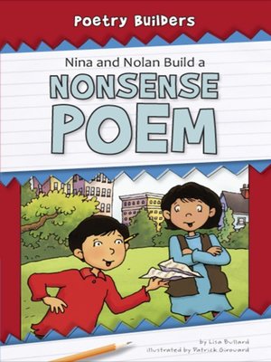 cover image of Nina and Nolan Build a Nonsense Poem